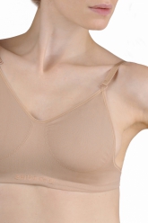 BRASSIÈRE COM ALÇAS TRANSPARENTES PRIDANCE