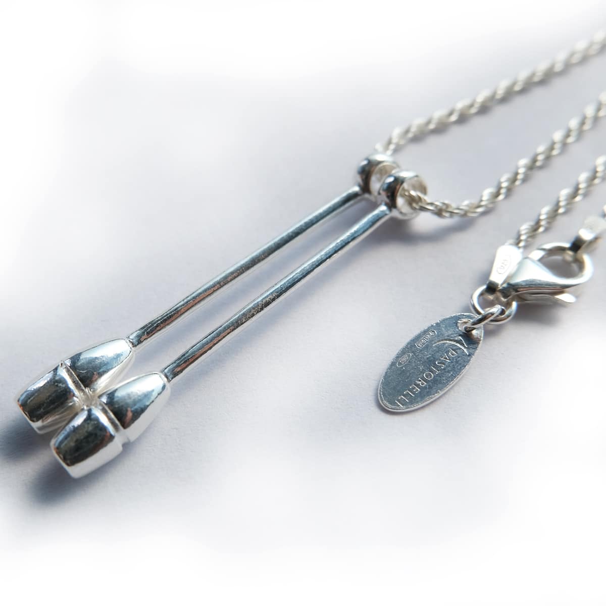 Necklace in silver apples Pastorelli - Image 3