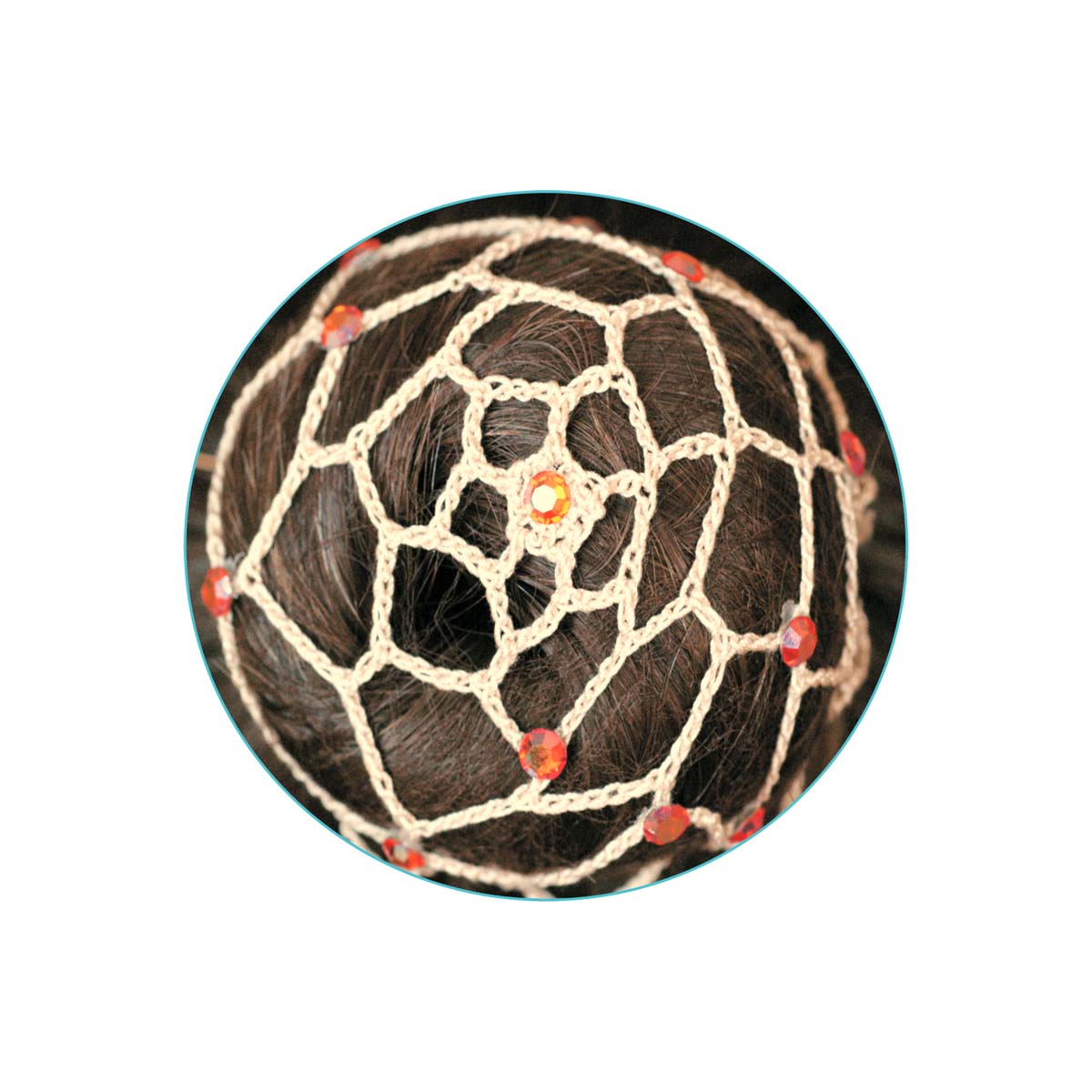 Pastorelli Hair Net with Stones - Image 11