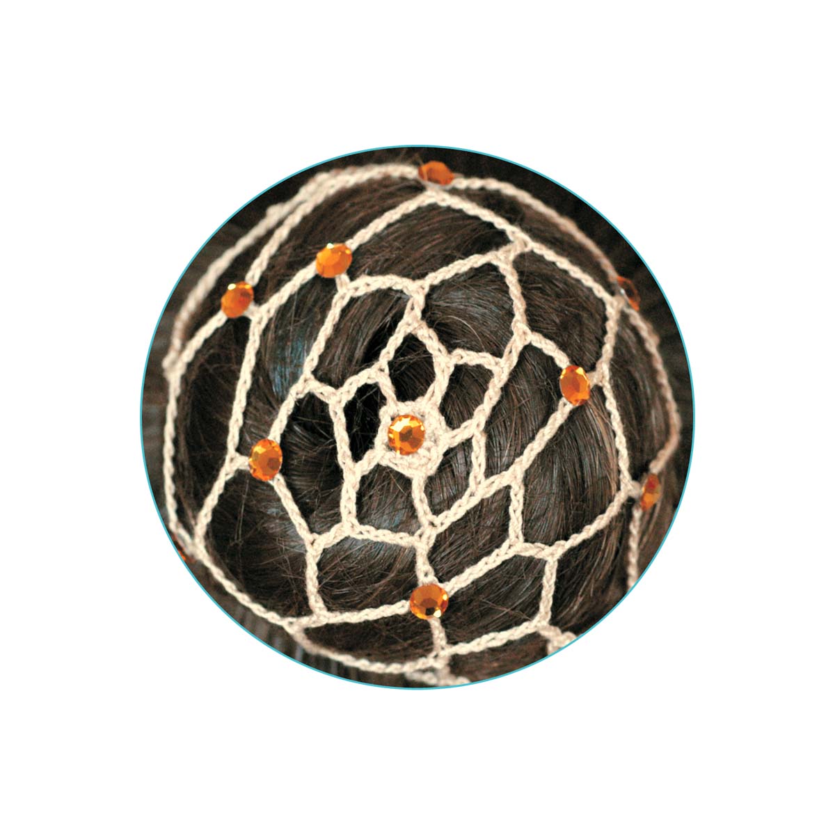 Pastorelli Hair Net with Stones - Image 7