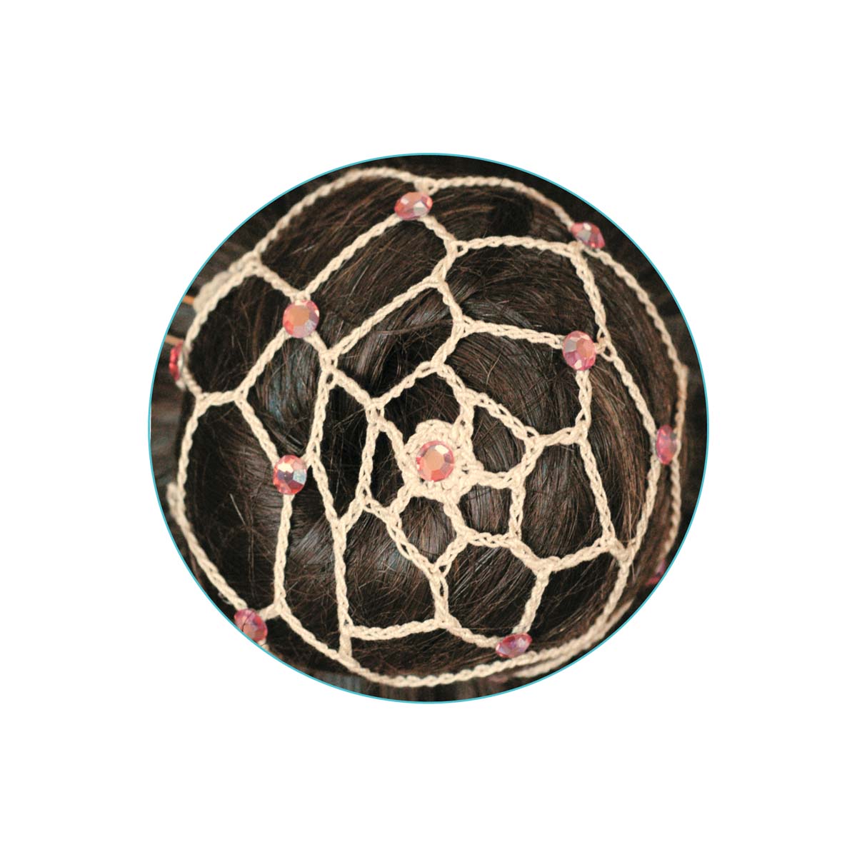 Pastorelli Hair Net with Stones - Image 9