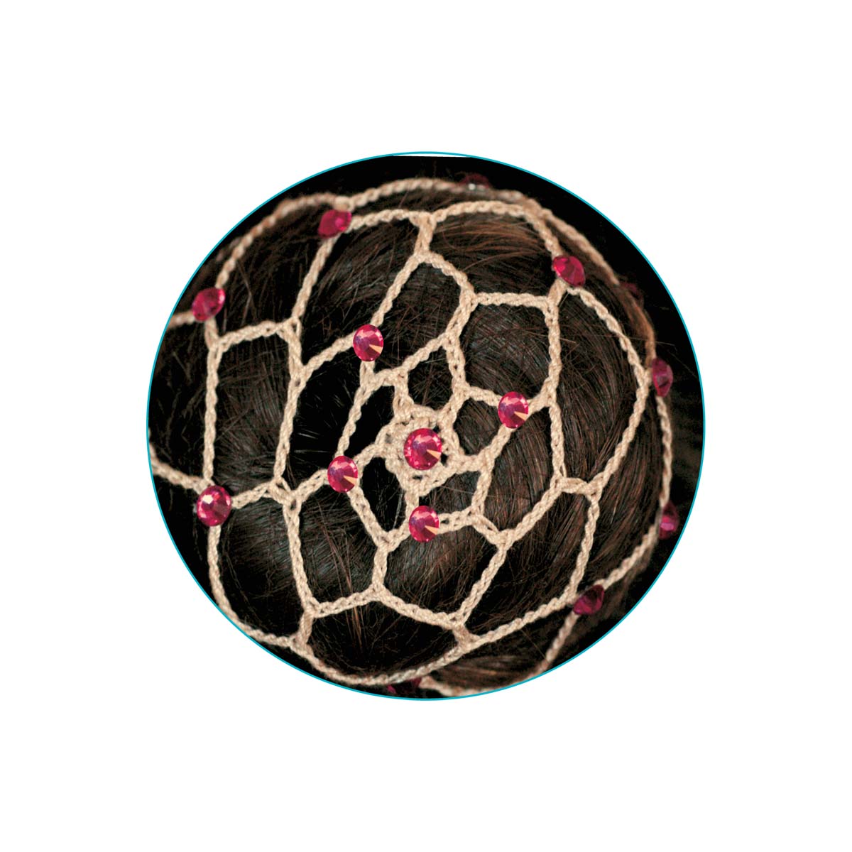 Pastorelli Hair Net with Stones - Image 13