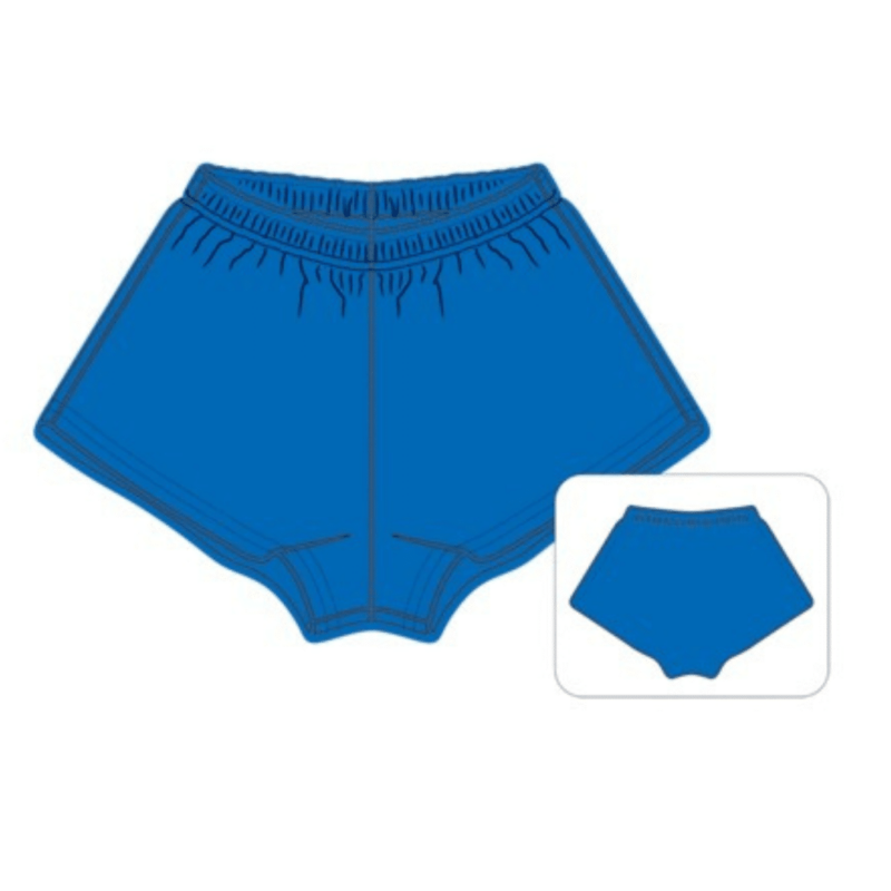 Pantalón Corto Masculino de Gimnasia Artística 5030 - Talla 75 Azul Marino